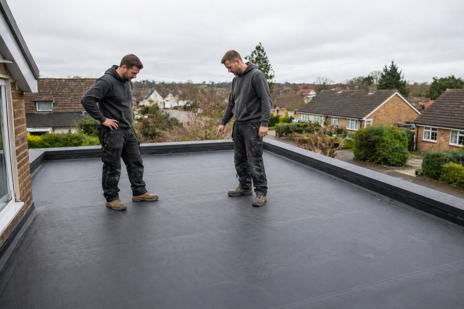 Flat Roof Installation